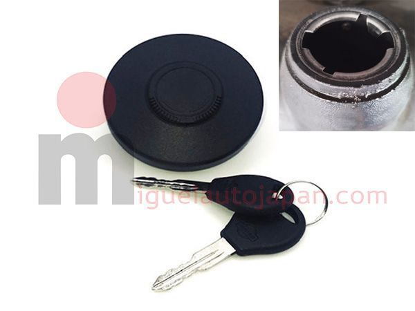 Tapón de depósito con llave Nissan Cabstar y Atleon (agujero 4 ranuras)