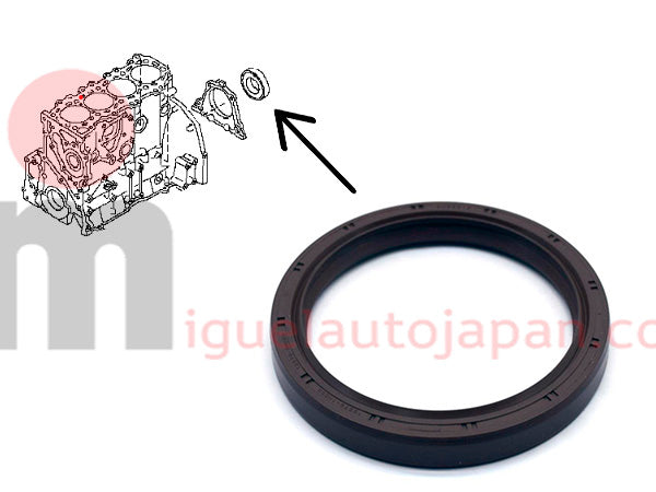 Rear crankshaft seal for Nissan Cabstar YD25