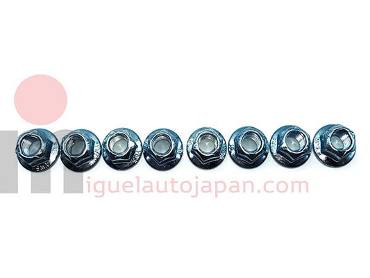8 Tuercas para esparrago de colector escape Nissan Cabstar