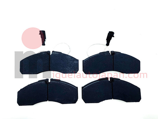Pastillas de freno delanteras para Nissan NT400 y Atleon