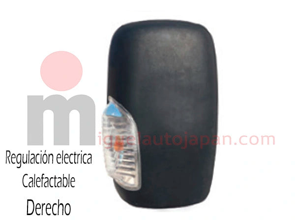 Retrovisor derecho eléctrico para Nissan NT400 y Renault Maxity