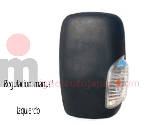 Retrovisor izquierdo manual para Nissan NT400 y Renault Maxity