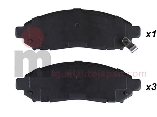 Pastillas de freno delanteras para Navara y Pathfinder  2005-2014