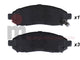 Pastillas de freno delanteras para Navara y Pathfinder  2005-2014