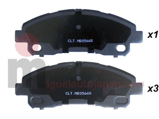 Pastillas de freno traseras Mitsubishi Canter