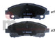 Pastillas de freno traseras Mitsubishi Canter