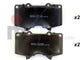 Pastillas de freno delanteras c/ABS Toyota Hilux 2008-2015