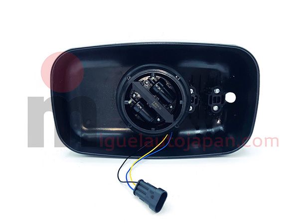 Espejo retrovisor eléctrico para Nissan Cabstar Ø18 2006-2012