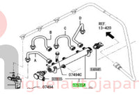 Sensor de rampa de inyeccion para Fuso 2012