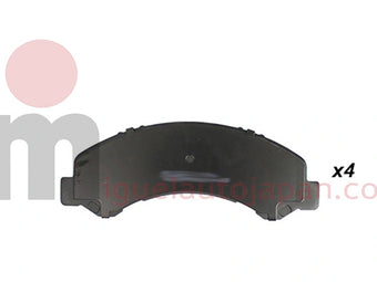 compare product Pastillas de freno delanteras/traseras para Isuzu  NPR/NQR