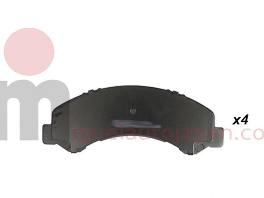 Pastillas de freno delanteras/traseras para Isuzu  NPR/NQR