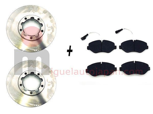 Kit de frenos delantero para Nissan Cabstar YD25